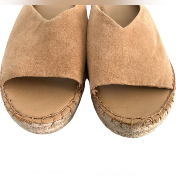 Franco Sarto PAIGE Slip On Platform Open Toe Sandal Espadrille  Sz 10 - Picture 7 of 11